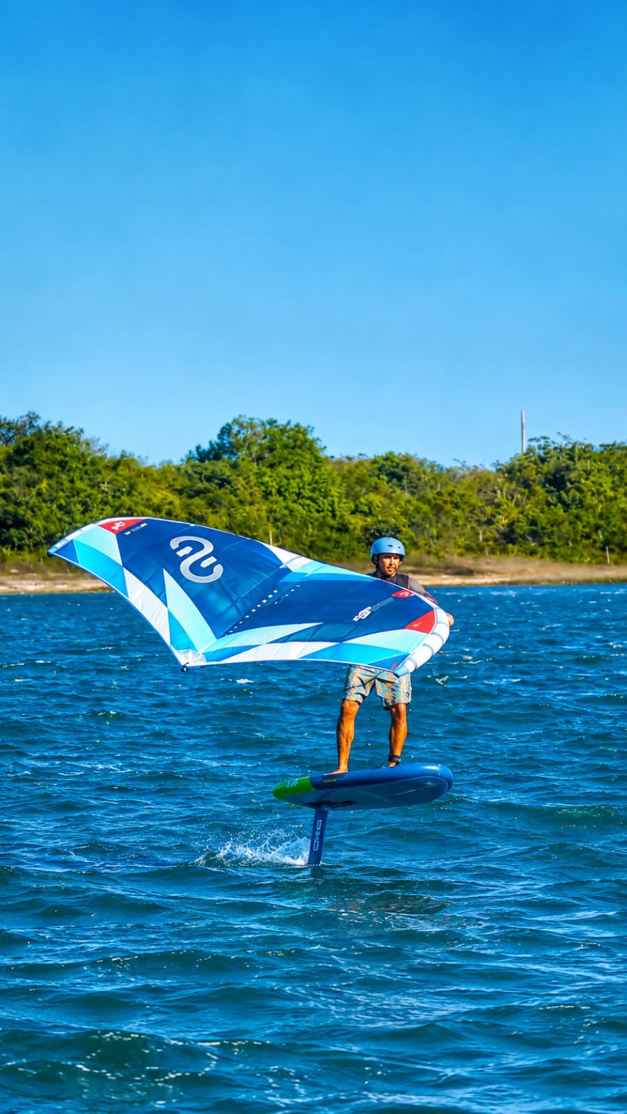 Wing Foil en la Lagoa do Paraíso